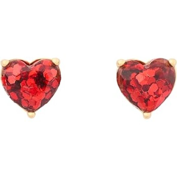 kate spade Jewelry - Kate Spade Red My Love Heart Stud Earrings/NWT